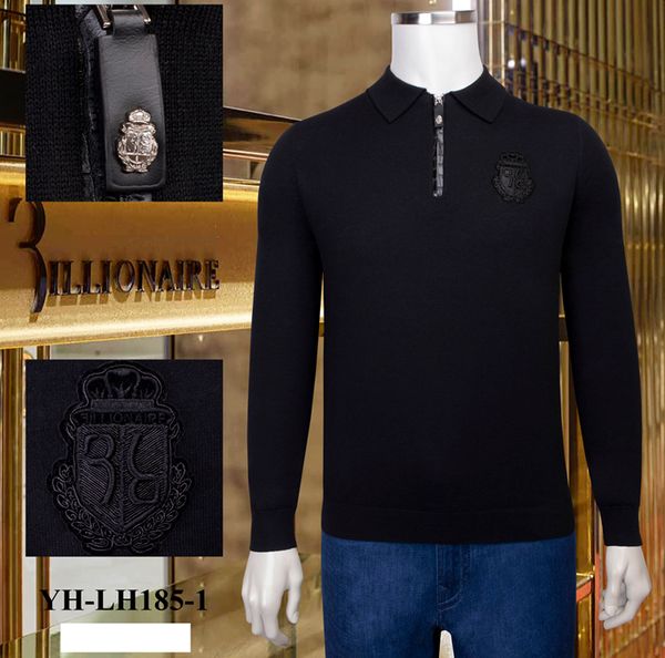 billionaire italian couture sweater cowhide 2020 autumn and winter new business zipper embroidery thick, White;black
billionaire italian couture sweater cowhide 2020 autumn and winter new business zipper embroidery thick, White;black