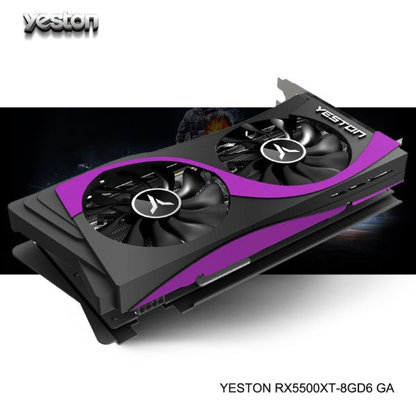 yeston radeon rx 5500 xt gpu 8gb gddr6 128bit 7nm gaming deskcomputer pc video graphics cards support dp/hdmi/dvi-d
yeston radeon rx 5500 xt gpu 8gb gddr6 128bit 7nm gaming deskcomputer pc video graphics cards support dp/hdmi/dvi-d