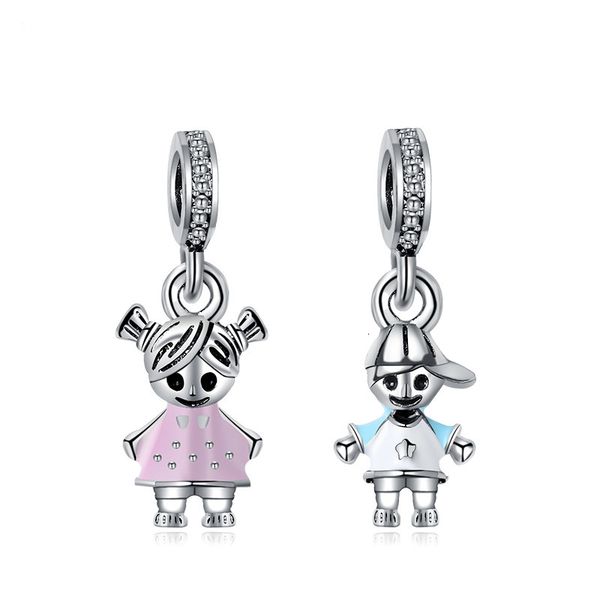 boy and girl cute charms adapting pandora bracelet diy bead jewelry for women gift couple pendant charms, Bronze;silver
boy and girl cute charms adapting pandora bracelet diy bead jewelry for women gift couple pendant charms, Bronze;silver