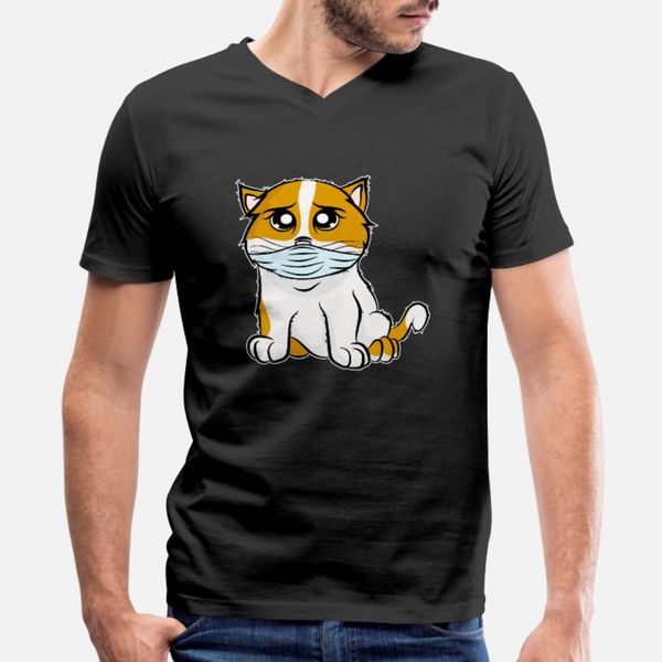 corona cat sad animal doesn't want to wear mask t shirt men interesting cotton round neck natural interesting comical spring autumn shi
corona cat sad animal doesn't want to wear mask t shirt men interesting cotton round neck natural interesting comical spring autumn shi