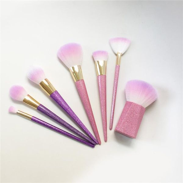 bdbeauty glitter shimmer shine 7-piece brush set -fluffy synthetic hair with shimmer handle - your must have beauty makeup tools
bdbeauty glitter shimmer shine 7-piece brush set -fluffy synthetic hair with shimmer handle - your must have beauty makeup tools
