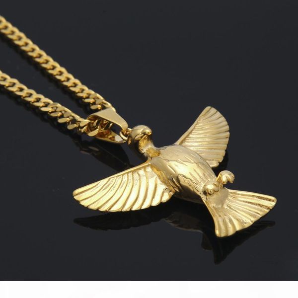 vintage stainless steel eagle pendant necklace men hip hop bird animal pendants punk charm jewelry cuban chain hiphop gift, Silver
vintage stainless steel eagle pendant necklace men hip hop bird animal pendants punk charm jewelry cuban chain hiphop gift, Silver