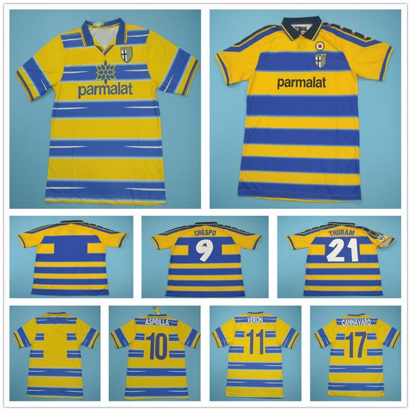 98 99 00 retro parma soccer jersey crespo cannavaro ortega buffon thuram fuser baggio amoroso karamoh 1998 1999 2000 custom football shirt, Black;yellow
98 99 00 retro parma soccer jersey crespo cannavaro ortega buffon thuram fuser baggio amoroso karamoh 1998 1999 2000 custom football shirt, Black;yellow