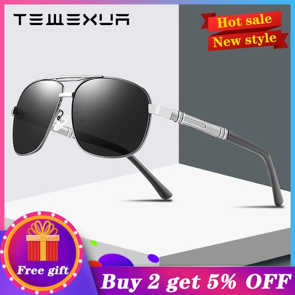 tewexua fashion pilot style glasses style men sunglasses polarized protection driving sun glasses male uv400, White;black
tewexua fashion pilot style glasses style men sunglasses polarized protection driving sun glasses male uv400, White;black