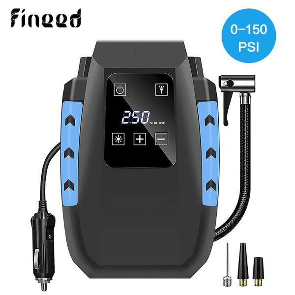 fineed air compressor air pump 12v compressor car tyre inflator 150psi 35l/min touch screen auto with led for automobile
fineed air compressor air pump 12v compressor car tyre inflator 150psi 35l/min touch screen auto with led for automobile