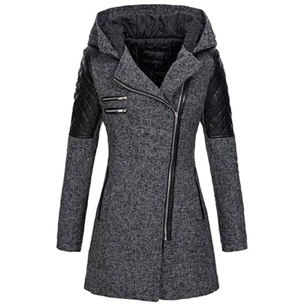 women's hooded jackets winter warm slim jacket vintage thick parka overcoat outwear zipper coat windbreaker woman outwear, Black;brown
women's hooded jackets winter warm slim jacket vintage thick parka overcoat outwear zipper coat windbreaker woman outwear, Black;brown