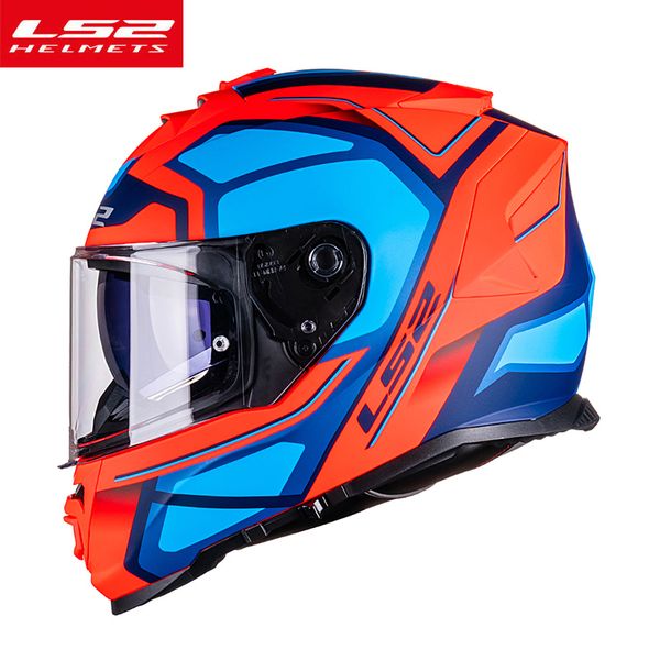 ls2 ff800 high-strength kpa shell full face motorcycle helmet with double lens man women with anti-fog pinlock flim casto motor
ls2 ff800 high-strength kpa shell full face motorcycle helmet with double lens man women with anti-fog pinlock flim casto motor