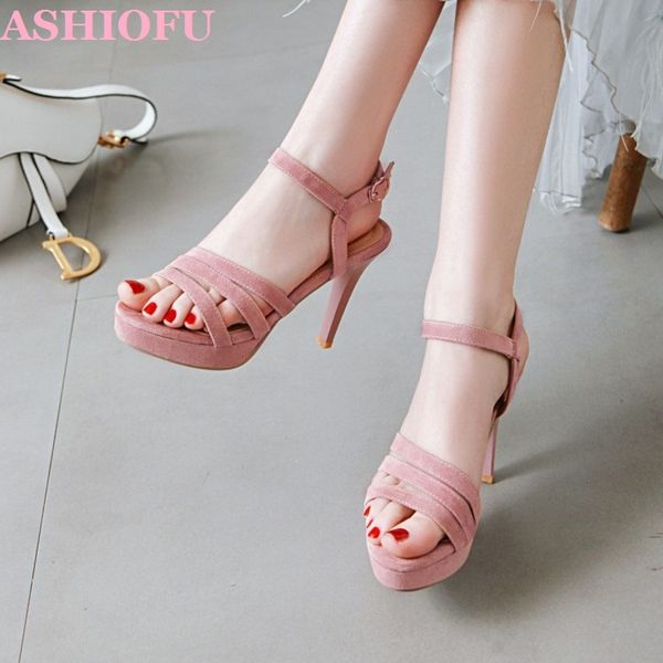 ashiofu handmade womens 10cm high heels sandals party prom platform summer shoes real ps daily wear fashion sandals, Black
ashiofu handmade womens 10cm high heels sandals party prom platform summer shoes real ps daily wear fashion sandals, Black
