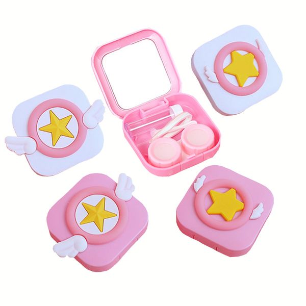 women eyewear accessories square contact lens cases cartoon lens container holder mirror cover portable cute contact case, Silver
women eyewear accessories square contact lens cases cartoon lens container holder mirror cover portable cute contact case, Silver