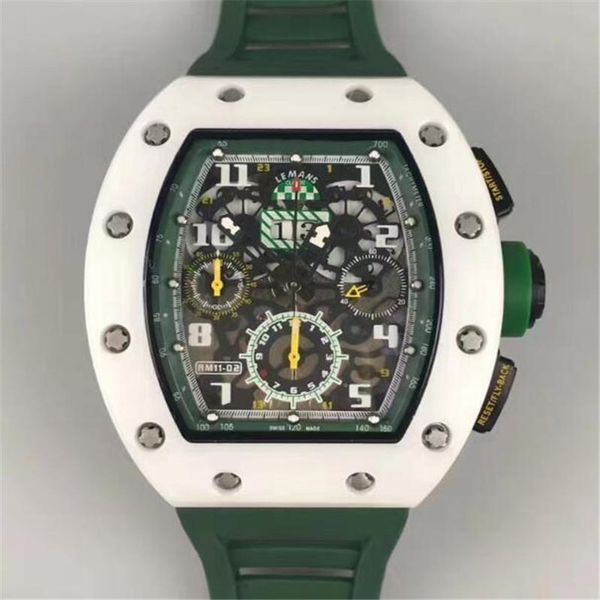 Top Quality White Ceramic Stainless Automatic Chronograph ETA 7750 Movement For Men Dress Watch Rubber Band Mens Luxury Wristwatches
Top Quality White Ceramic Stainless Automatic Chronograph ETA 7750 Movement For Men Dress Watch Rubber Band Mens Luxury Wristwatches