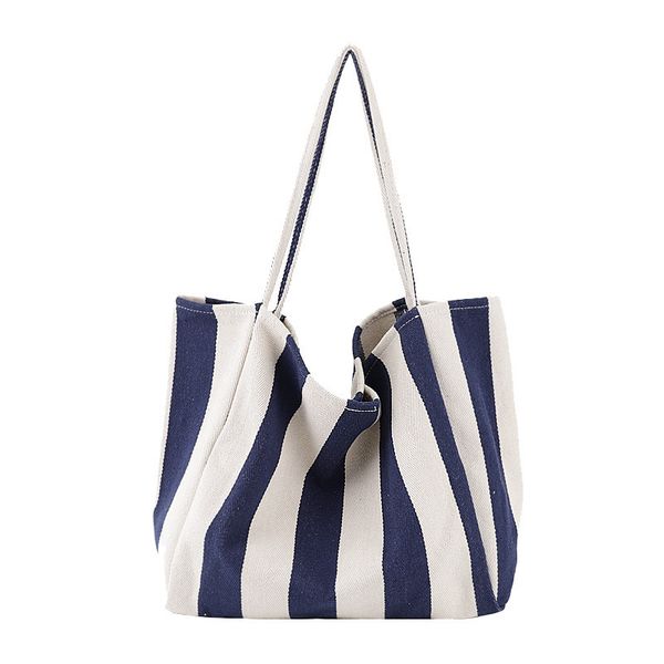Womens Canvas Handbag Shoulder Tote Purse Travel Large Messenger Hobo Ladies Striped Organizer Insert Bag
Womens Canvas Handbag Shoulder Tote Purse Travel Large Messenger Hobo Ladies Striped Organizer Insert Bag