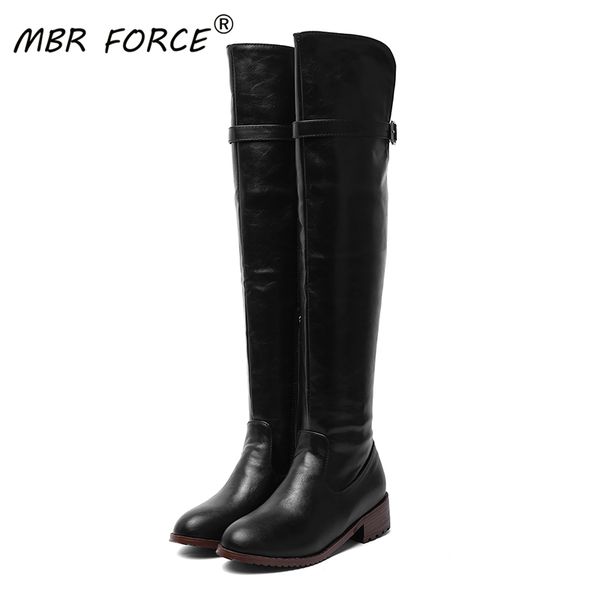 mbr force 2020 simple style winter all-match fashion round head short plush side zipper rubber sole over the knee boots women, Black
mbr force 2020 simple style winter all-match fashion round head short plush side zipper rubber sole over the knee boots women, Black