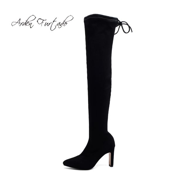 arden furtado fashion women's shoes winter pointed toeelegant ladies boots suede grey over the knee thigh high boots, Black
arden furtado fashion women's shoes winter pointed toeelegant ladies boots suede grey over the knee thigh high boots, Black