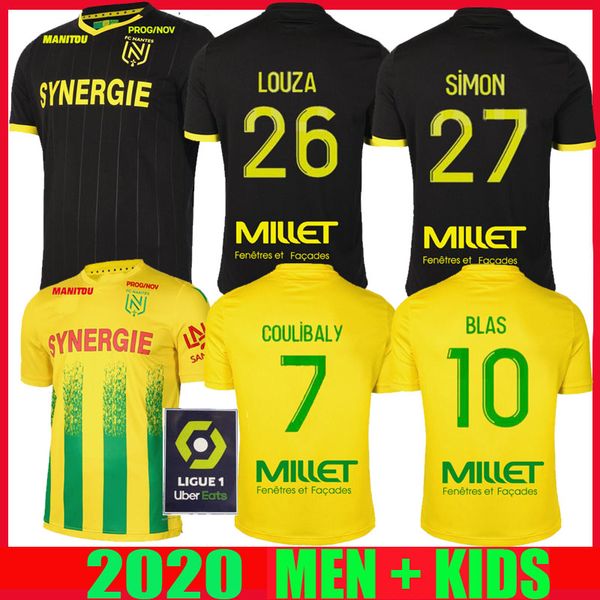 20 21 fc nantes soccer jersey home away maillot de foot 2020 2021 simon louza a toure blas coco coulibaly men kids football, Black;yellow
20 21 fc nantes soccer jersey home away maillot de foot 2020 2021 simon louza a toure blas coco coulibaly men kids football, Black;yellow