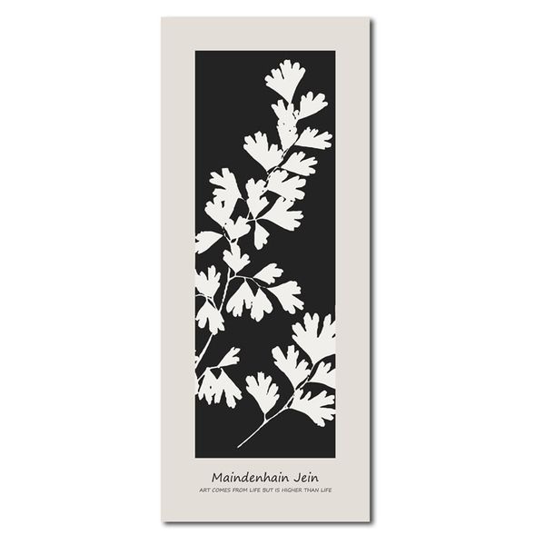 decor painting lengthened no frame oil canvas painting of famous painter mori series black and white leaves decor for home wall
decor painting lengthened no frame oil canvas painting of famous painter mori series black and white leaves decor for home wall
