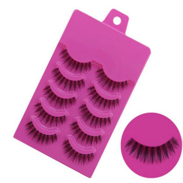 5 pairs natural false eyelashes thick long crisscross fake lashes glamour 3d soft full strip lashes makeup tools extension
5 pairs natural false eyelashes thick long crisscross fake lashes glamour 3d soft full strip lashes makeup tools extension