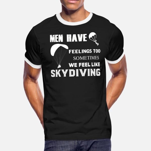 we feel like skydiving t shirt men printed short sleeve s-3xl trend loose funny casual summer style letter shirt
we feel like skydiving t shirt men printed short sleeve s-3xl trend loose funny casual summer style letter shirt