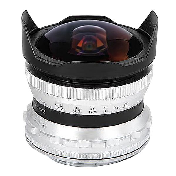 7.5mm f2.8 фиксированный фокус объектива fisheye подходят руководство prime lens для fujifilm fx mount micro-single camera silver
7.5mm f2.8 фиксированный фокус объектива fisheye подходят руководство prime lens для fujifilm fx mount micro-single camera silver
