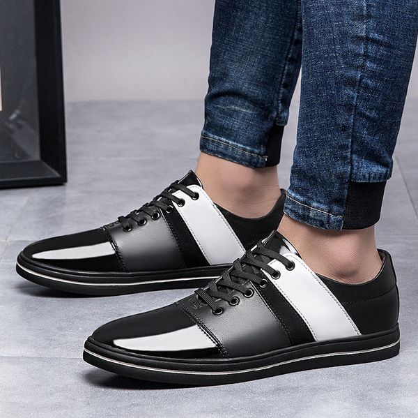 for young men shoes mens spring fashion mixed colors size 38-44 leather shoes male casual dress lace up wedding %8310, Black
for young men shoes mens spring fashion mixed colors size 38-44 leather shoes male casual dress lace up wedding %8310, Black