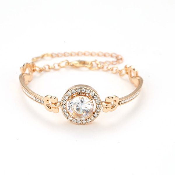 fashion rhinestone zircon round charm bracelet bracelets bangle for women girls vintage statement jewelry valentine's day gift, Golden;silver
fashion rhinestone zircon round charm bracelet bracelets bangle for women girls vintage statement jewelry valentine's day gift, Golden;silver