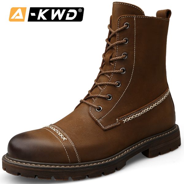 мода из натуральной кожи мужская обувь зима теплая high top зима мужчины boots ретро мужские ботинки вскользь осени single тапки 37-47, Black
мода из натуральной кожи мужская обувь зима теплая high top зима мужчины boots ретро мужские ботинки вскользь осени single тапки 37-47, Black