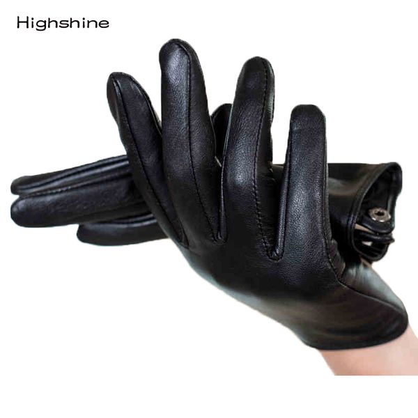 touchscreen genuine leather gloves female pure sheepskin locomotive black short style button driving women mittens, Blue;gray
touchscreen genuine leather gloves female pure sheepskin locomotive black short style button driving women mittens, Blue;gray