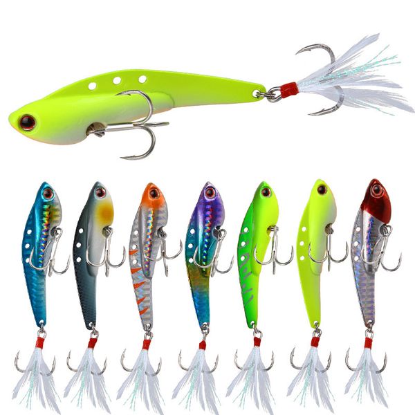 7.5cm metal lure vibration blade vib dragon tooth blood trough hook vib fishing tackle crankbait sinking vibrations hard bait
7.5cm metal lure vibration blade vib dragon tooth blood trough hook vib fishing tackle crankbait sinking vibrations hard bait