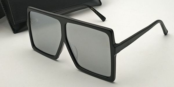 183 sunglasses luxury fashion women brand deisnger popular full frame uv400 lens summer style big square frame come with case, White;black
183 sunglasses luxury fashion women brand deisnger popular full frame uv400 lens summer style big square frame come with case, White;black