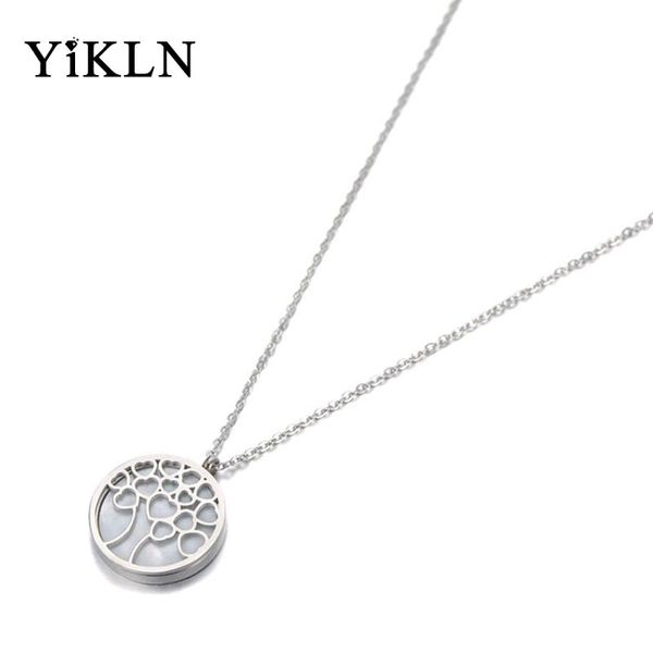 chokers yikln original design stainless steel white shell tree pendant necklace jewelry trendy chain for women girls yn19118, Golden;silver
chokers yikln original design stainless steel white shell tree pendant necklace jewelry trendy chain for women girls yn19118, Golden;silver