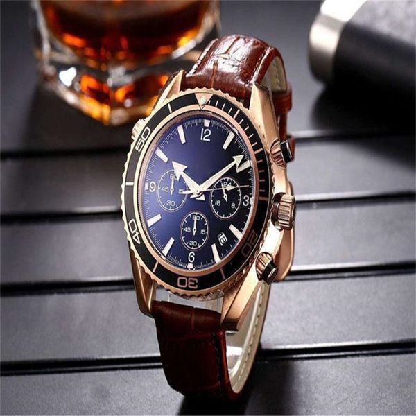 new luxury mechanical men quartz movement wristwatches james bond 007 mens sports chronometer watch, Slivery;brown
new luxury mechanical men quartz movement wristwatches james bond 007 mens sports chronometer watch, Slivery;brown