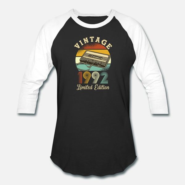 vintage 1992 t shirt men printed cotton o neck letter graphic comical spring leisure shirt, White;black
vintage 1992 t shirt men printed cotton o neck letter graphic comical spring leisure shirt, White;black