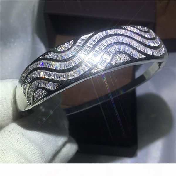 ручной волнистые линии браслет канала настройки алмазный s925 silver filled браслет обручальное для женщин свадебные accessaries, Golden;silver
ручной волнистые линии браслет канала настройки алмазный s925 silver filled браслет обручальное для женщин свадебные accessaries, Golden;silver