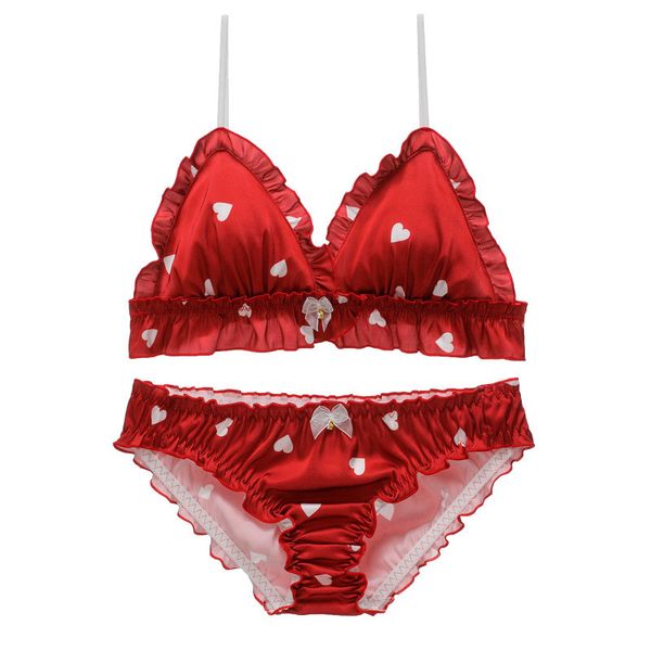 bras sets ultra-thin women underwear set chiffon lace bra strawberry printing heart star noble girl bralette lingerie and panties, Red;black
bras sets ultra-thin women underwear set chiffon lace bra strawberry printing heart star noble girl bralette lingerie and panties, Red;black