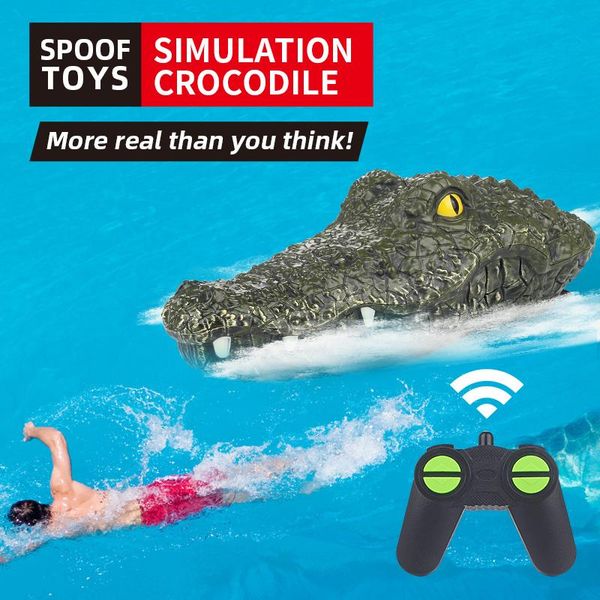 2.4ghz simulation rc crocodile speedboat remote control electric head spoof toys rtr vehicle model novelty game toys ship child boys gifts
2.4ghz simulation rc crocodile speedboat remote control electric head spoof toys rtr vehicle model novelty game toys ship child boys gifts