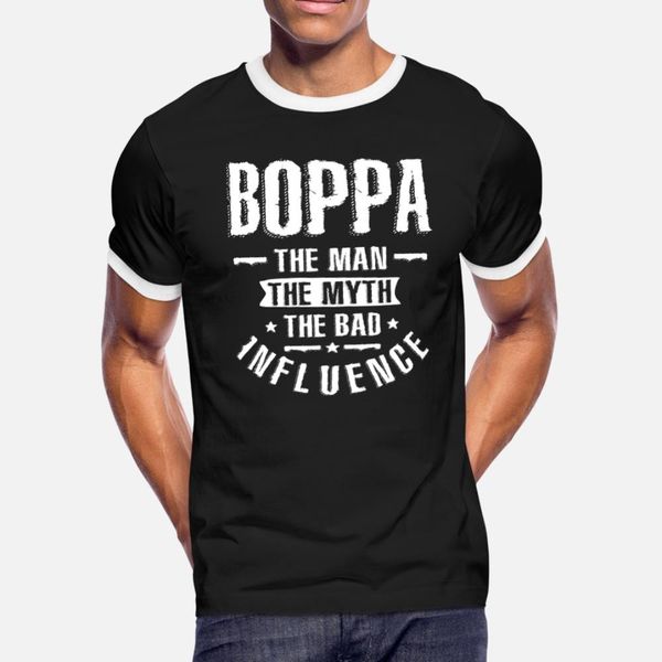 mens boppa the man the myth the bad influence t shirt men custom 100% cotton o-neck basic solid fitness humor spring natural shirt
mens boppa the man the myth the bad influence t shirt men custom 100% cotton o-neck basic solid fitness humor spring natural shirt