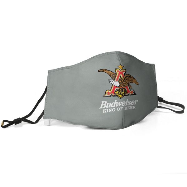 women men face mask dust mask muffle budweiser king of beer anheuser busch beer printed with adjustable ear hookbud light b, Silver
women men face mask dust mask muffle budweiser king of beer anheuser busch beer printed with adjustable ear hookbud light b, Silver