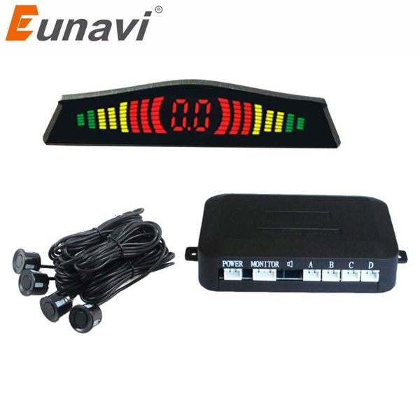 eunavi car led parking sensor kit with 4 sensors reverse backup car parking radar monitor detector system backlight display
eunavi car led parking sensor kit with 4 sensors reverse backup car parking radar monitor detector system backlight display