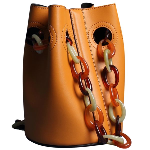 niche design cowhide retro bucket bag shoulder messenger bags acrylic chain soft leather simple tote bag handbags
niche design cowhide retro bucket bag shoulder messenger bags acrylic chain soft leather simple tote bag handbags