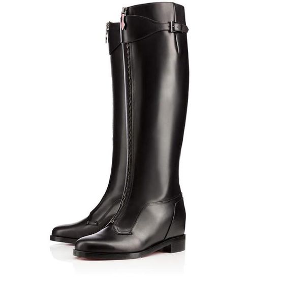 favourite style black leather knee-high women boots lady high heels boots red bottom long boot,luxury female shoes black boot size 35-41
favourite style black leather knee-high women boots lady high heels boots red bottom long boot,luxury female shoes black boot size 35-41