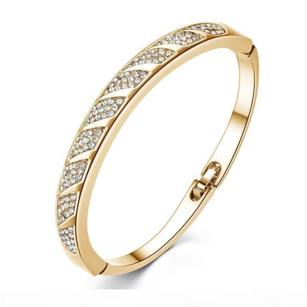 fashion women chain & link rhinestone bracelets gold plated zirconia office lady vacation wedding jewelry, White
fashion women chain & link rhinestone bracelets gold plated zirconia office lady vacation wedding jewelry, White
