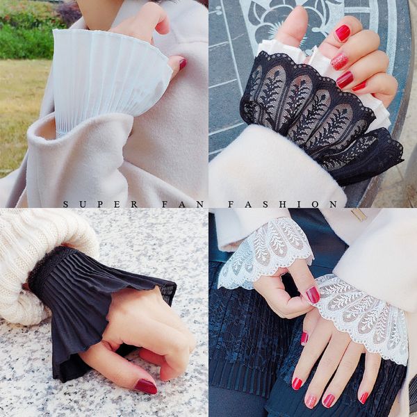 protective sleeves 1pair women fake arm pleated cuff beautiful goddess lace hollow hook accessories outdoor apparel warmers
protective sleeves 1pair women fake arm pleated cuff beautiful goddess lace hollow hook accessories outdoor apparel warmers
