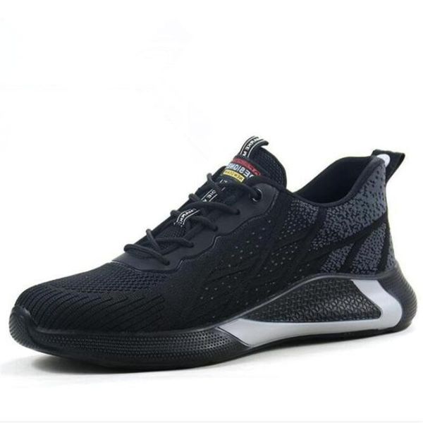 labor insurance shoes men's breathable wear-resistant safety protection anti-smashing anti-piercing work shoes men's, Black
labor insurance shoes men's breathable wear-resistant safety protection anti-smashing anti-piercing work shoes men's, Black