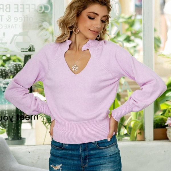 women's sweaters fall winter womens solid v neck lantern sleeve knitted casual office lady sweater fashion basic knitwear pullover, White;black
women's sweaters fall winter womens solid v neck lantern sleeve knitted casual office lady sweater fashion basic knitwear pullover, White;black