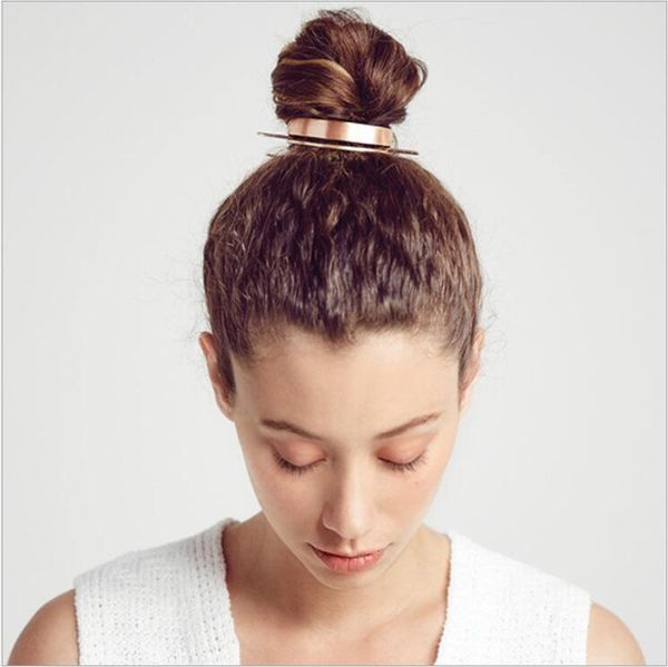 alloy round hair clip hair cage minimalist bun clip cage rod girl accessories, Golden;silver
alloy round hair clip hair cage minimalist bun clip cage rod girl accessories, Golden;silver