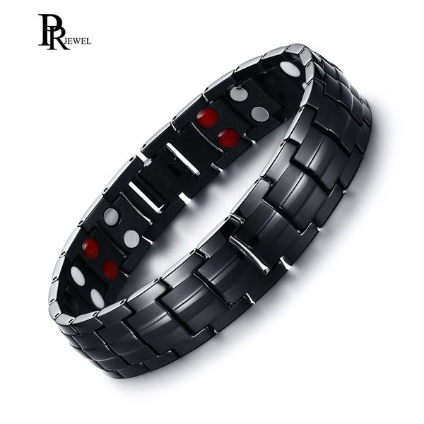 100% titanium black bracelets for men bio energy magnetic health jewelry boyfriend christmas gift drop shipping, Golden;silver
100% titanium black bracelets for men bio energy magnetic health jewelry boyfriend christmas gift drop shipping, Golden;silver