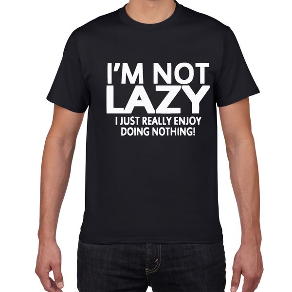 i'm not lazy i just enjoy doing nothing t-shirt men 100% cotton streetwear hip hop funny t shirt tees homme men clothes
i'm not lazy i just enjoy doing nothing t-shirt men 100% cotton streetwear hip hop funny t shirt tees homme men clothes