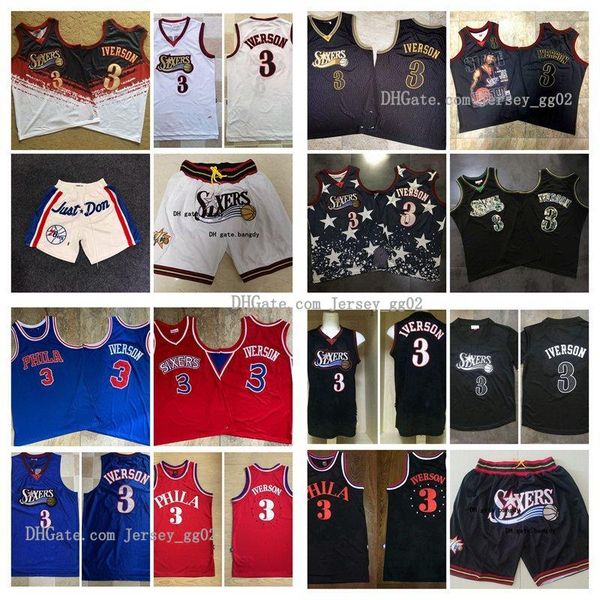 mitchell&ness vintage mens philadelphia nba 76ers allen 3 iverson rookie swingman mesh embroidery logos stitched basketball jerseys, Black;red
mitchell&ness vintage mens philadelphia nba 76ers allen 3 iverson rookie swingman mesh embroidery logos stitched basketball jerseys, Black;red