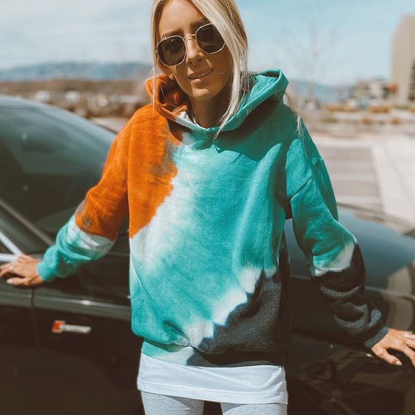 street style women hoodies fashion tie dyed long sleeve loose hooded sweatshirt casual autumn women clothing, Black
street style women hoodies fashion tie dyed long sleeve loose hooded sweatshirt casual autumn women clothing, Black