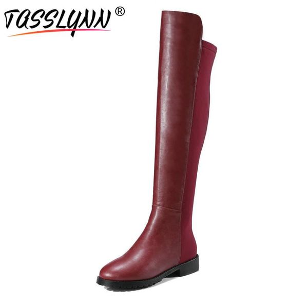 tasslynn 2020 soft pu zipper women boots square heels winter shoes women over the knee boots warm woman riding size 34-43, Black
tasslynn 2020 soft pu zipper women boots square heels winter shoes women over the knee boots warm woman riding size 34-43, Black