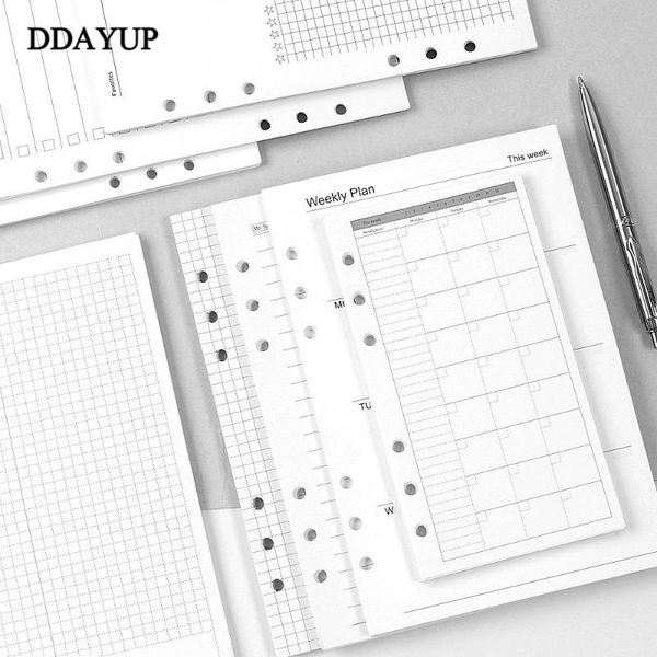 a5 a6 loose leaf notebook refill spiral binder inner page diary weekly monthly planner to do list line dot grid inside paper, Purple;pink
a5 a6 loose leaf notebook refill spiral binder inner page diary weekly monthly planner to do list line dot grid inside paper, Purple;pink